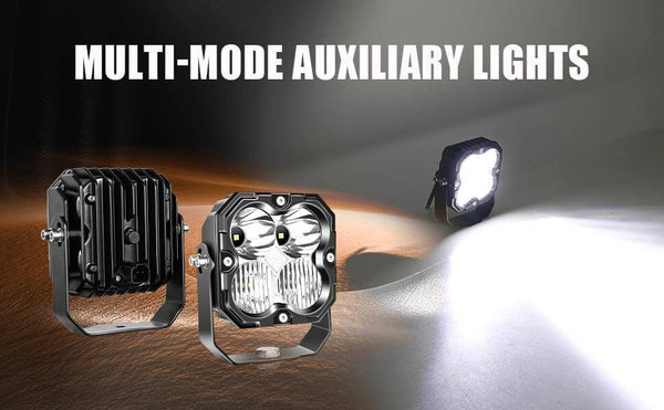 Multi-mode auxiliary lights - Tapaodu Designs