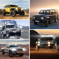 10-7D Series LED Light Bar Triple Row 50" driving light - Tapaodu