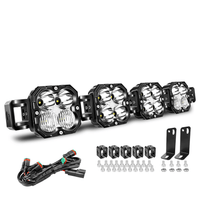 X-Linkable 28" 120W Off-Road LED Light Bar – 4-Light High Lumen Combo Beam, IP67 Waterproof Tapaodu Designs-LED Lighting