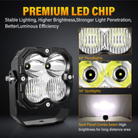 4.5-Inch Pod Light combo beam Tapaodu Designs-LED Lighting