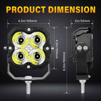 4.5-Inch Pod Light Spot beam