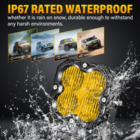 Projecteur à faisceau large de 4,5 pouces