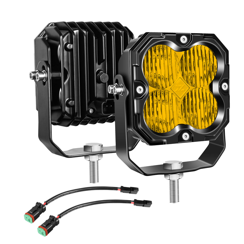 Projecteur à faisceau large de 4,5 pouces