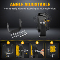 Projecteur à faisceau large de 4,5 pouces