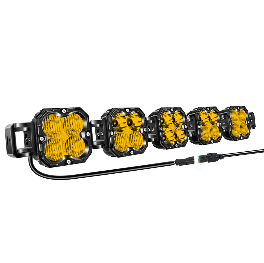 Linkable LED Light Bar 34" 5-Cell Triple-Pro Beam