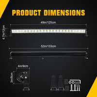 01-10D LED Light Bar single row 48"120W driving light - Tapaodu