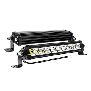 11"-29" Single Row Eight-sided reflector cup design LED Light Bar